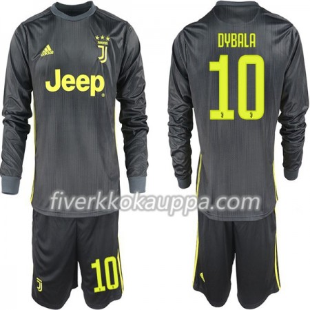 Jalkapallo Pelipaidat/Peliasut Juventus Paulo Dybala 10 Lasten Kolmaspelipaita 2018-2019 Pitkähihainen Jalkapallo Pelipaidat/Peliasut Juventus Paulo Dybala 10 Lasten Kolmaspelipaita 2018-2019 Pitkähihainen